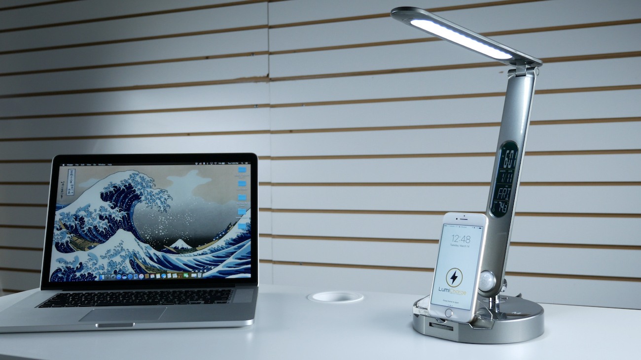 originality，Desk lamp，Temperature display，Mobile charge，Convenient and practical，Office Supplies，